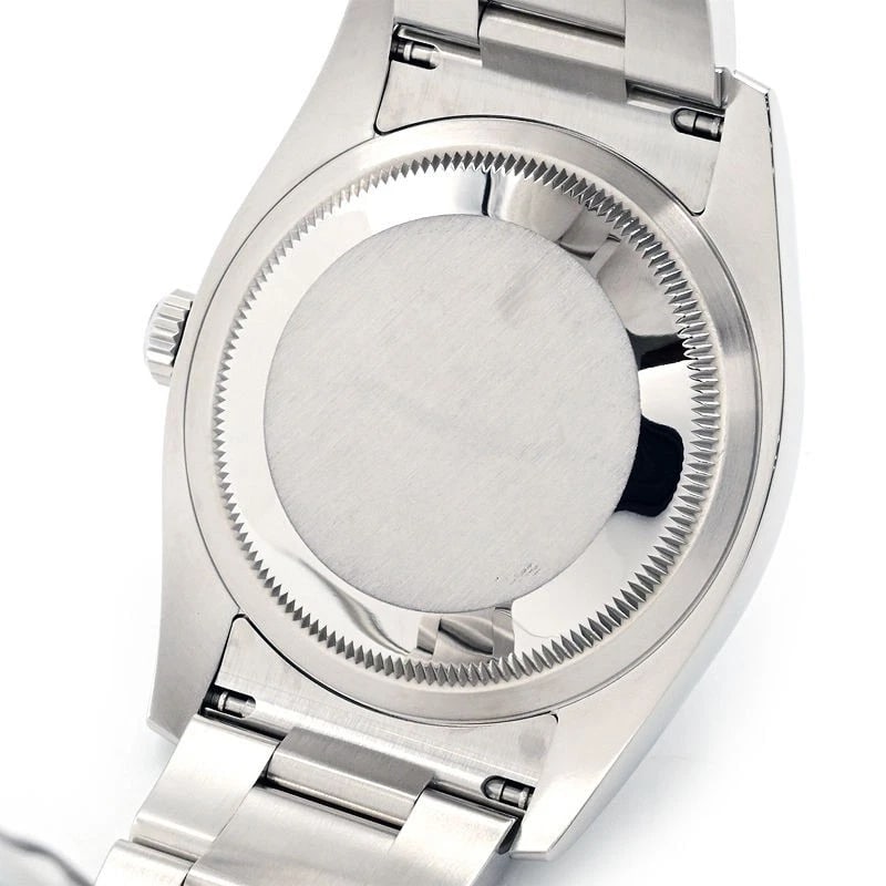 ROLEX DATEJUST BLACK WATCH - 4