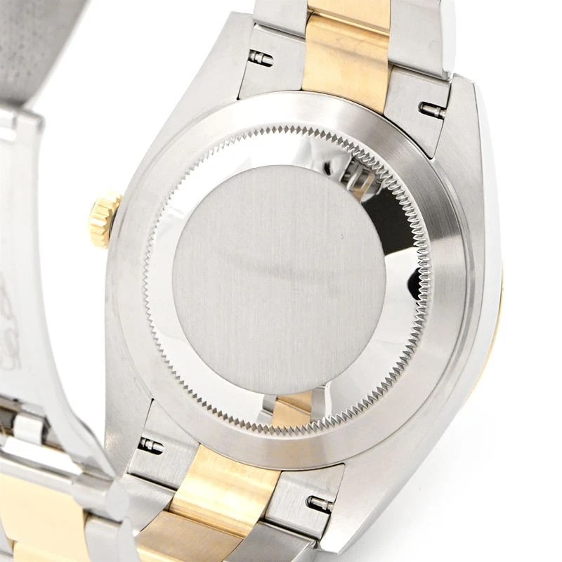 ROLEX DATEJUST BLACK WATCH - 3