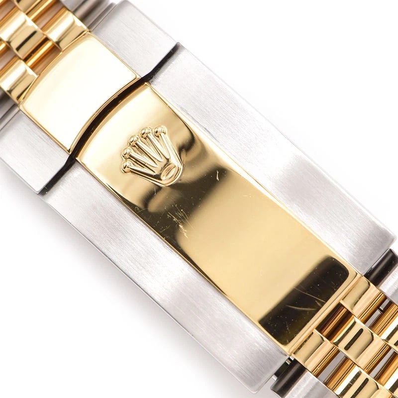 ROLEX DATEJUST SILVER WATCH - 4