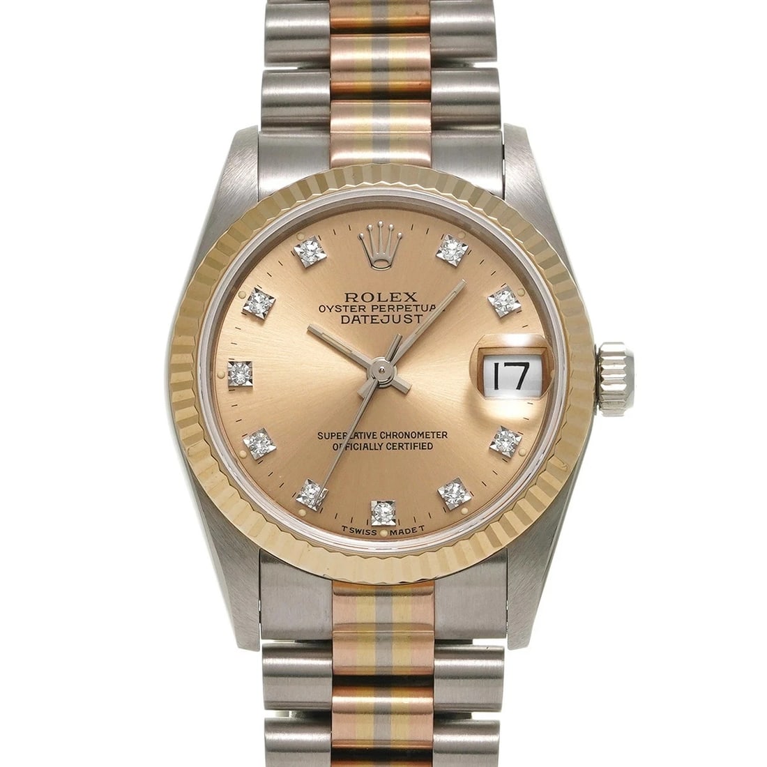 ROLEX DATEJUST TORRIDOR WATCH: ROLEX Datejust Torridor Watch Brand: ROLEX Type: N/A Material: Band Material White Gold, Case Material Sapphire Crystal Color: Band Color N/A Size: Band Size none, Case Size 31×31mm 