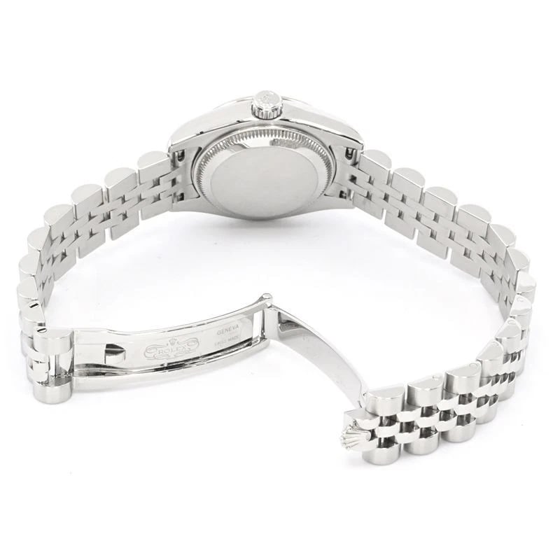 ROLEX DATEJUST BLACK WATCH - 2