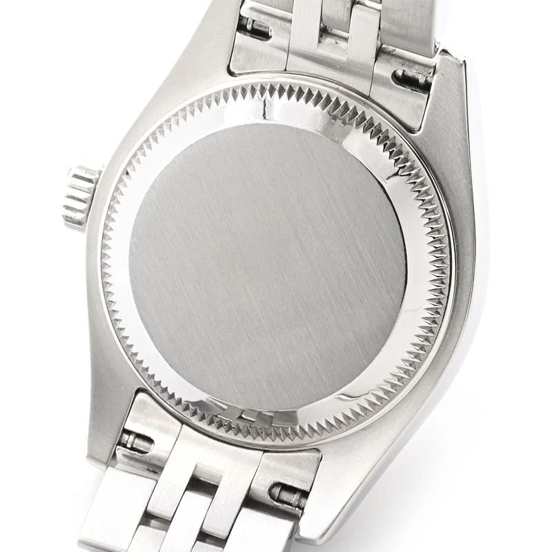 ROLEX DATEJUST BLACK WATCH - 4