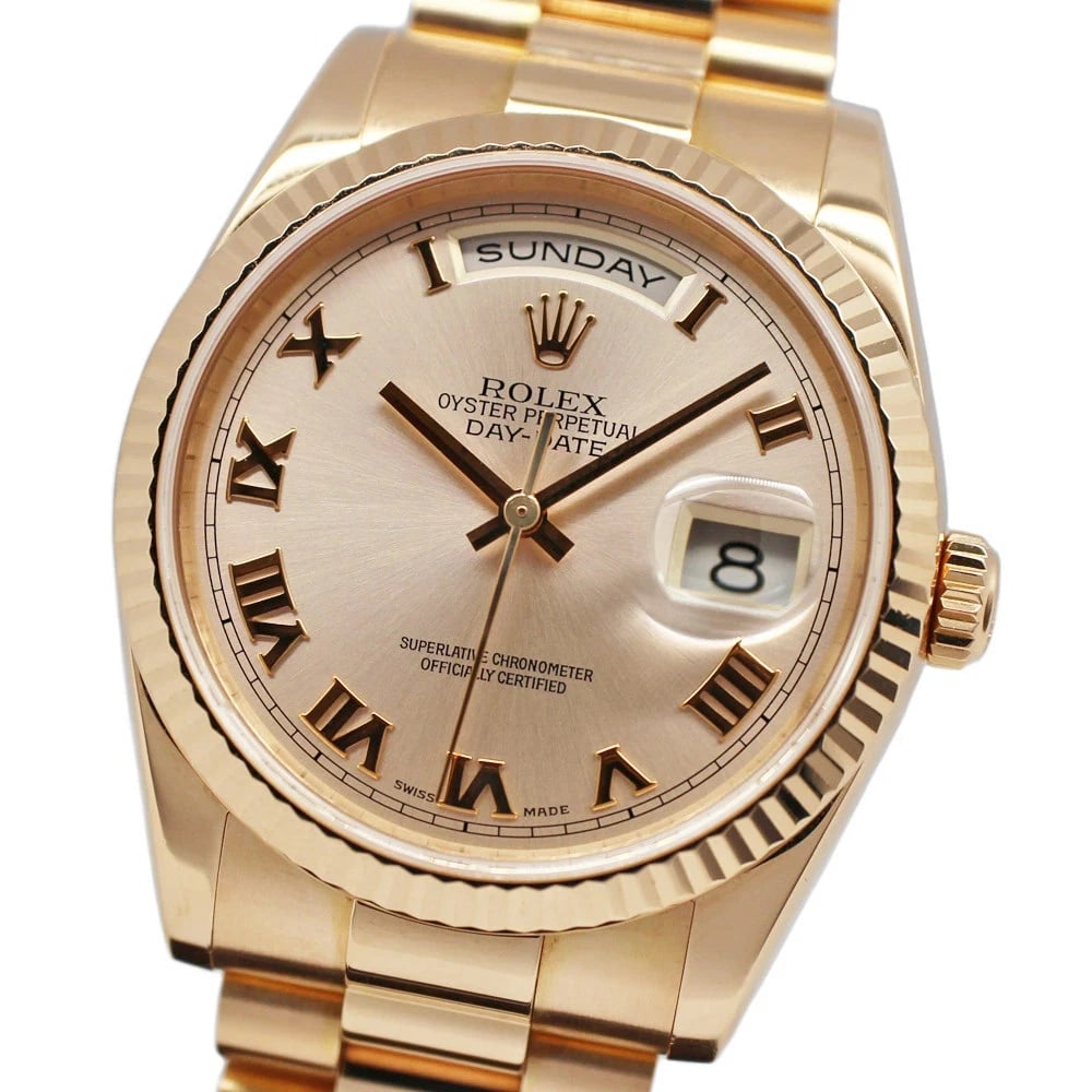 ROLEX PINK WATCH - 2