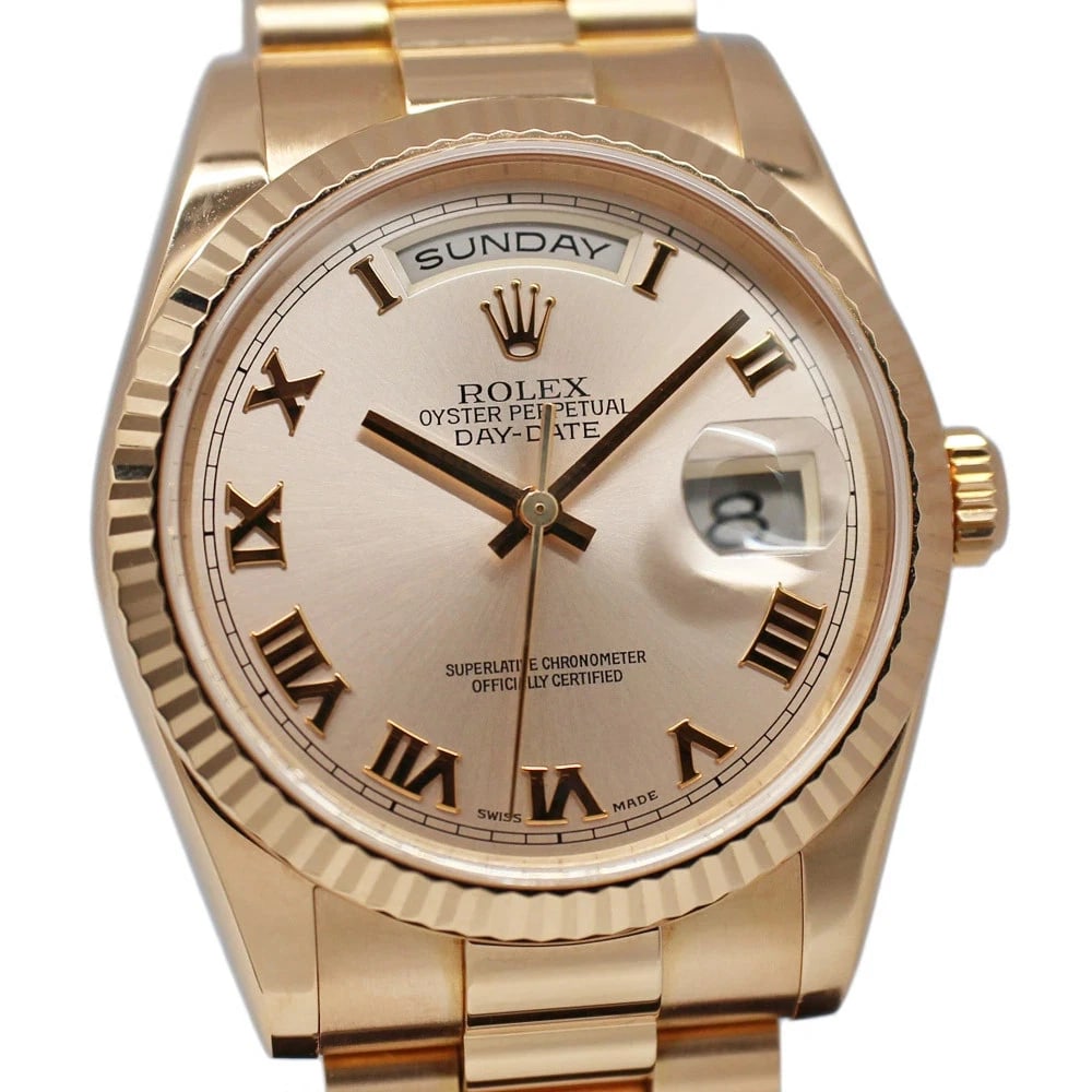 ROLEX PINK WATCH - 3