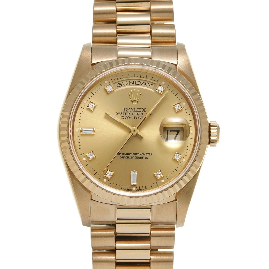 ROLEX WATCH: ROLEX Watch Brand: ROLEX Type: N/A Material: Band Material Yellow Gold, Case Material Sapphire Crystal Color: Band Color N/A Size: Band Size none, Case Size 36×36mm Accessories: None Acces