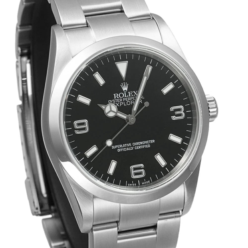 ROLEX EXPLORER BLACK WATCH - 3