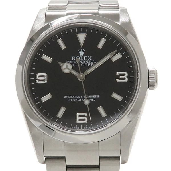ROLEX EXPLORER WATCH: ROLEX Explorer Watch Brand: ROLEX Type: N/A Material: Band Material Ss Stainless Steel, Case Material N/A Color: Band Color N/A Size: Band Size none, Case Size 36mm Accessories: None Acces