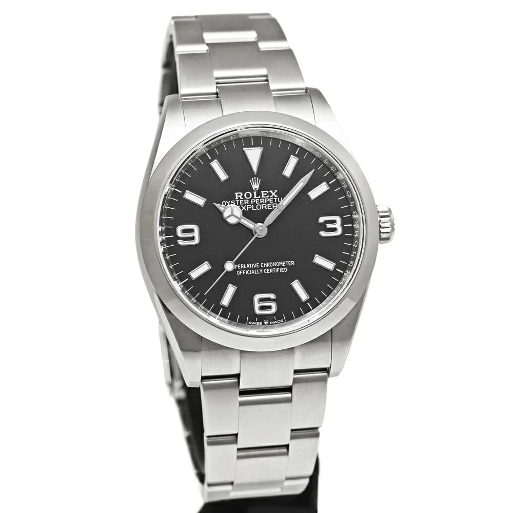 ROLEX EXPLORER BLACK WATCH - 2