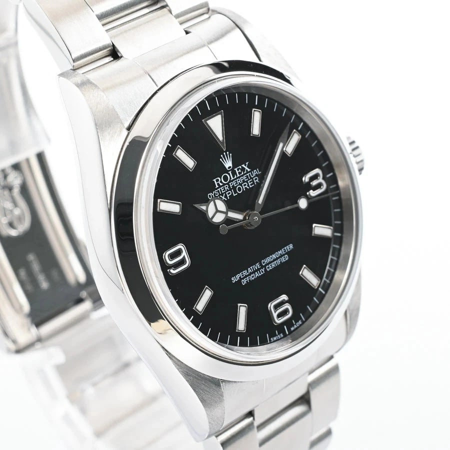 ROLEX EXPLORER BLACK WATCH - 3