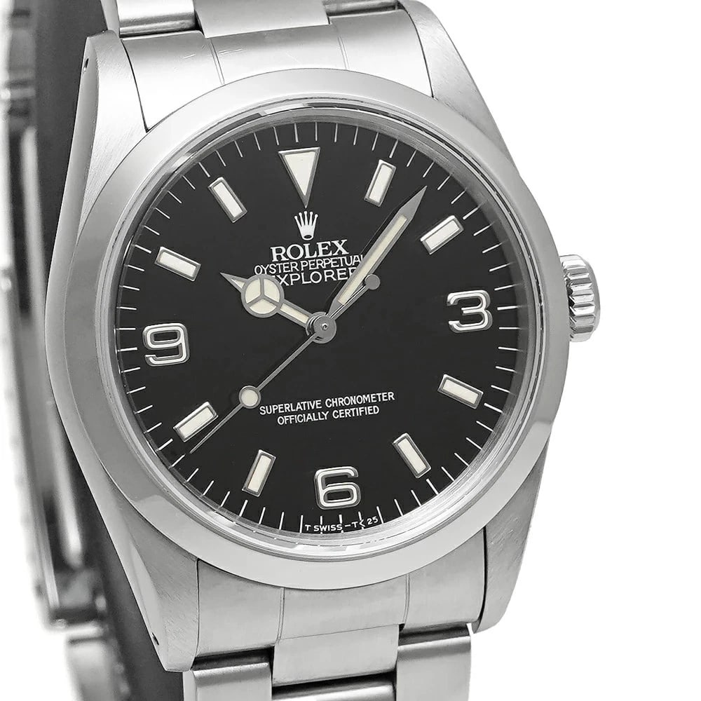 ROLEX EXPLORER BLACK WATCH - 2