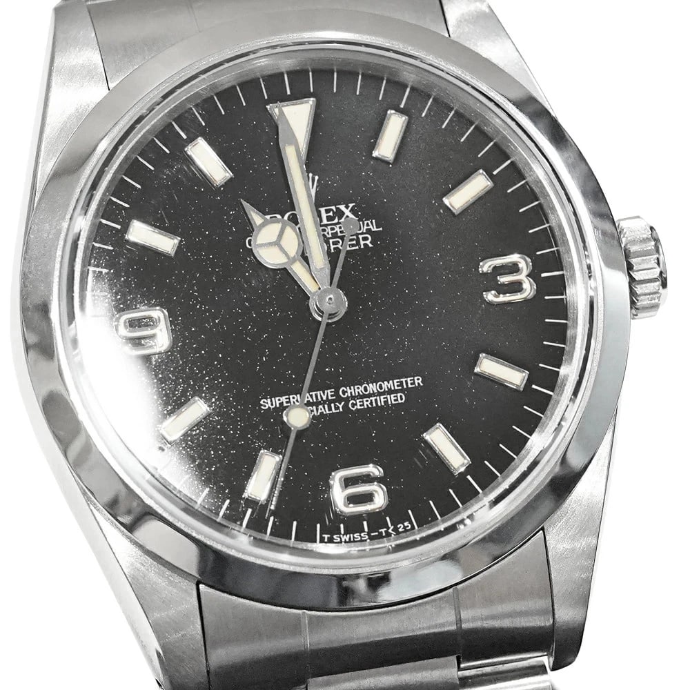 ROLEX EXPLORER BLACK WATCH - 3