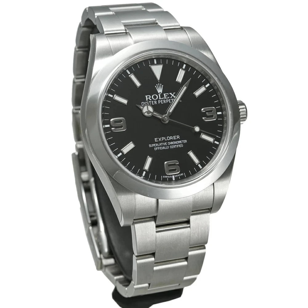 ROLEX EXPLORER BLACK WATCH - 2