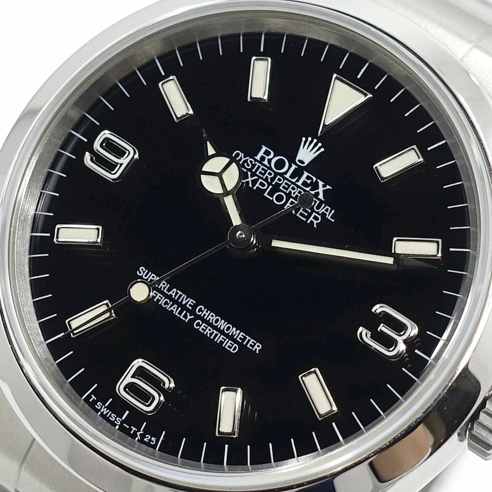 ROLEX EXPLORER BLACK WATCH - 2