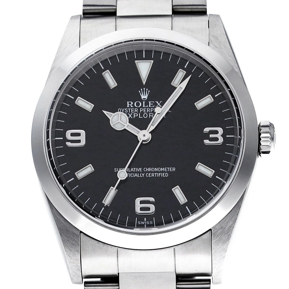 ROLEX EXPLORER BLACK WATCH - 4