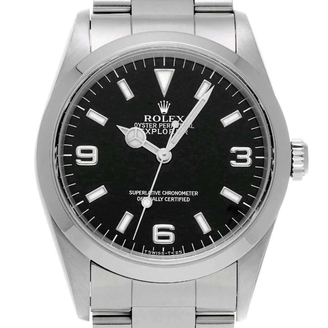 ROLEX EXPLORER BLACK WATCH - 4
