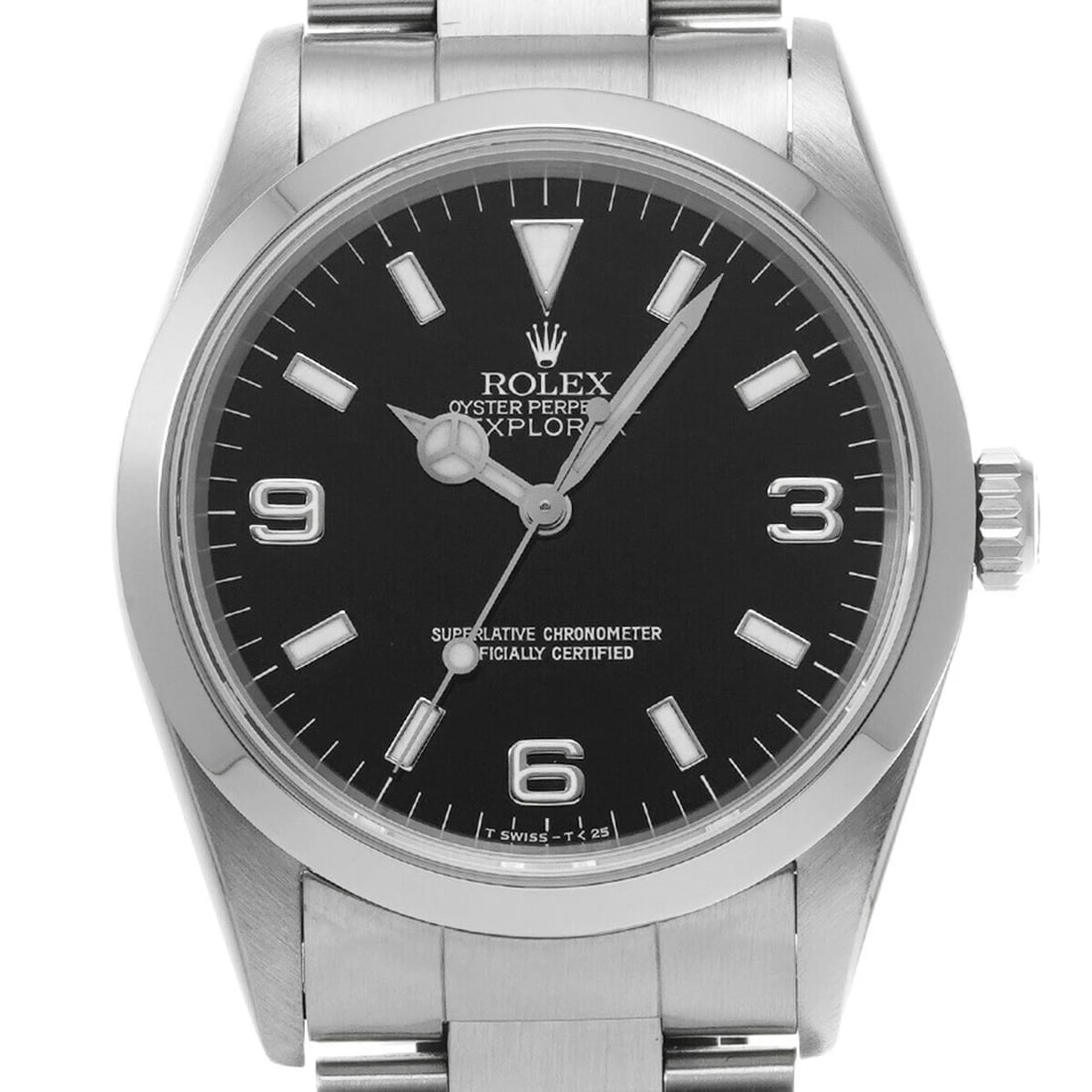 ROLEX EXPLORER BLACK WATCH - 4