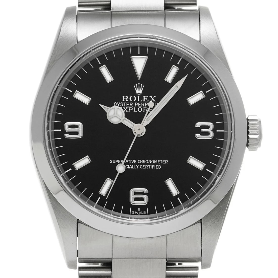 ROLEX EXPLORER BLACK WATCH - 4