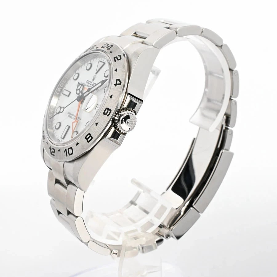 ROLEX EXPLORER WHITE WATCH - 2