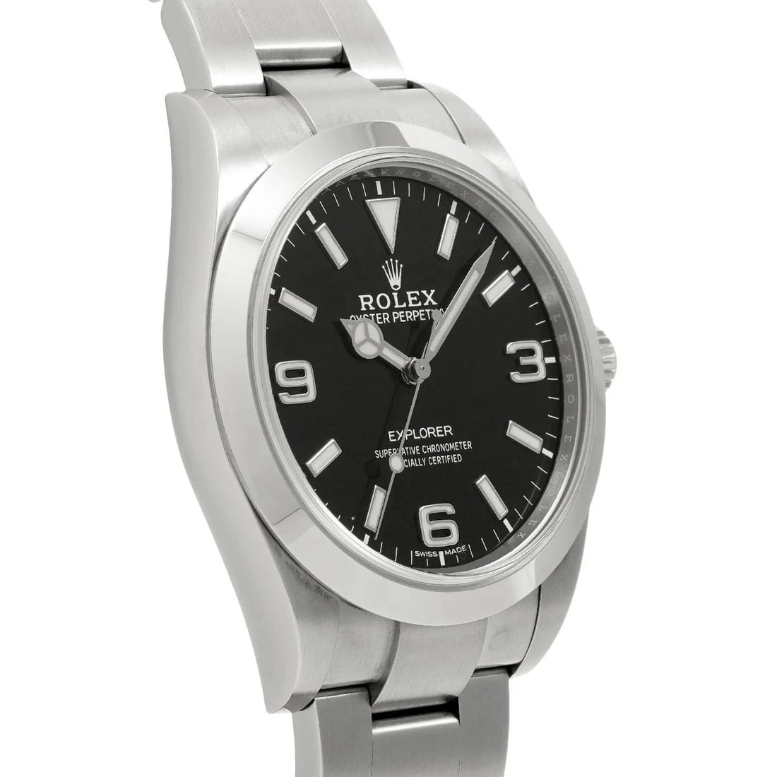 ROLEX EXPLORER BLACK WATCH - 3