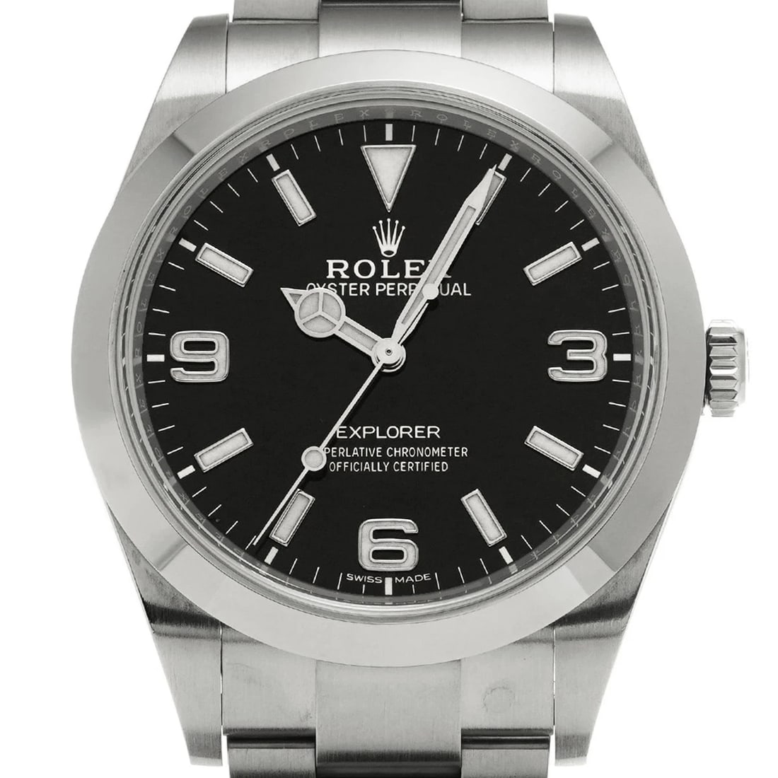 ROLEX EXPLORER BLACK WATCH - 4