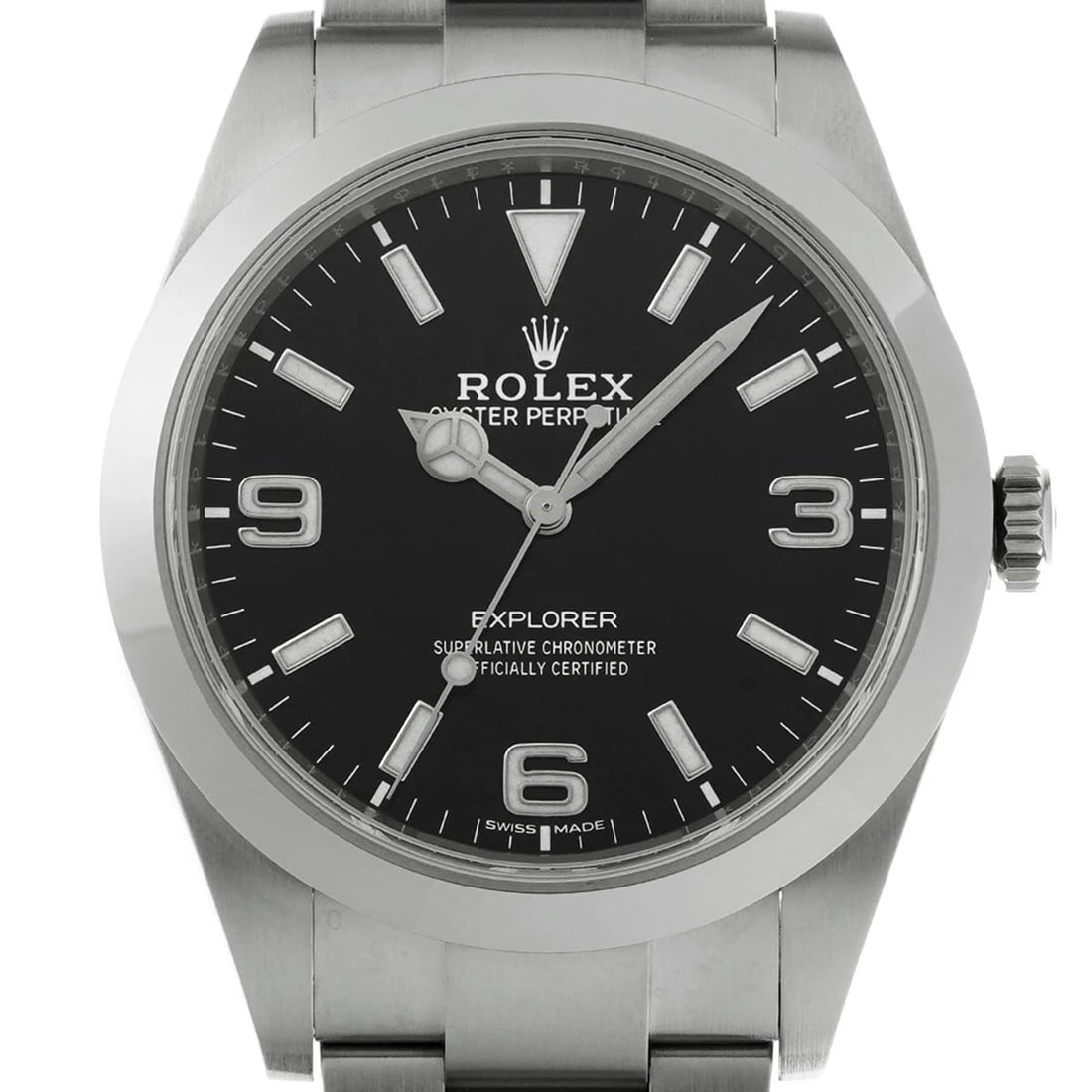 ROLEX EXPLORER BLACK WATCH - 4