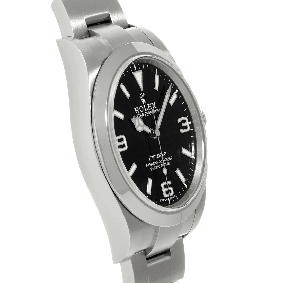 ROLEX EXPLORER BLACK WATCH - 3