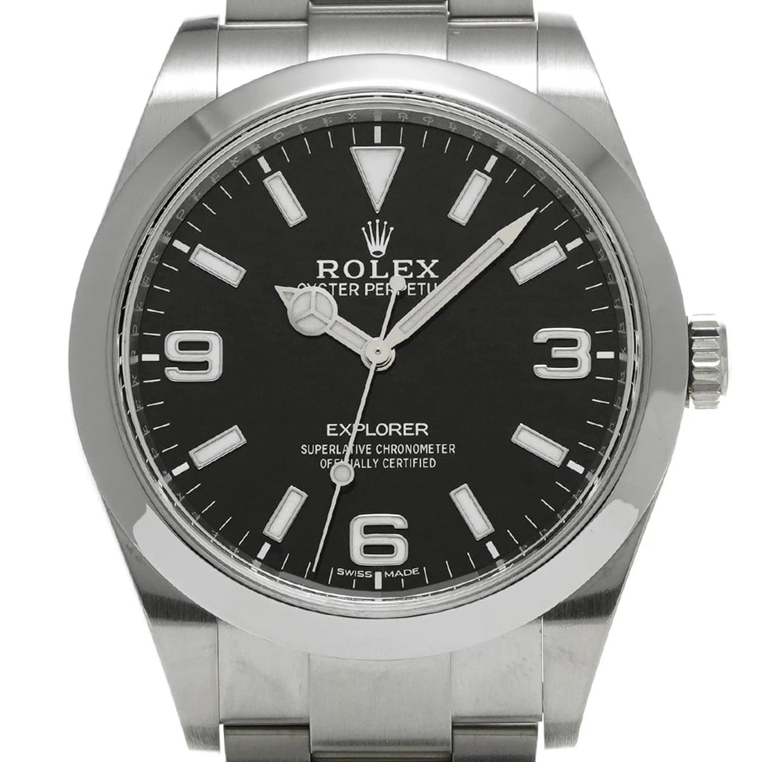 ROLEX EXPLORER BLACK WATCH - 4