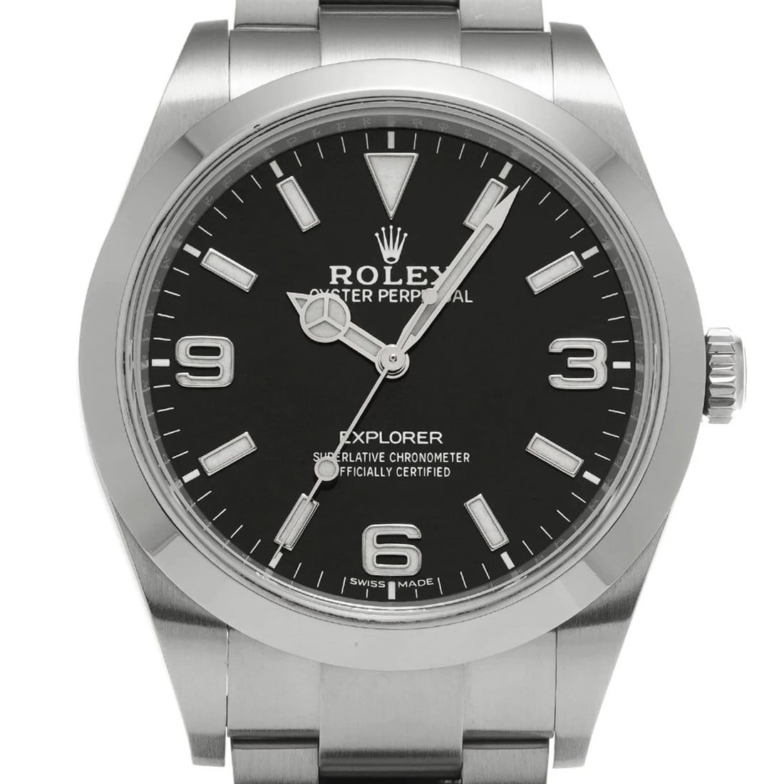 ROLEX EXPLORER BLACK WATCH - 4