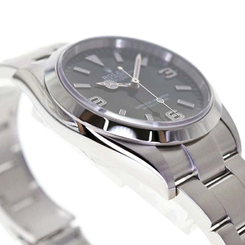 ROLEX EXPLORER BLACK WATCH - 3