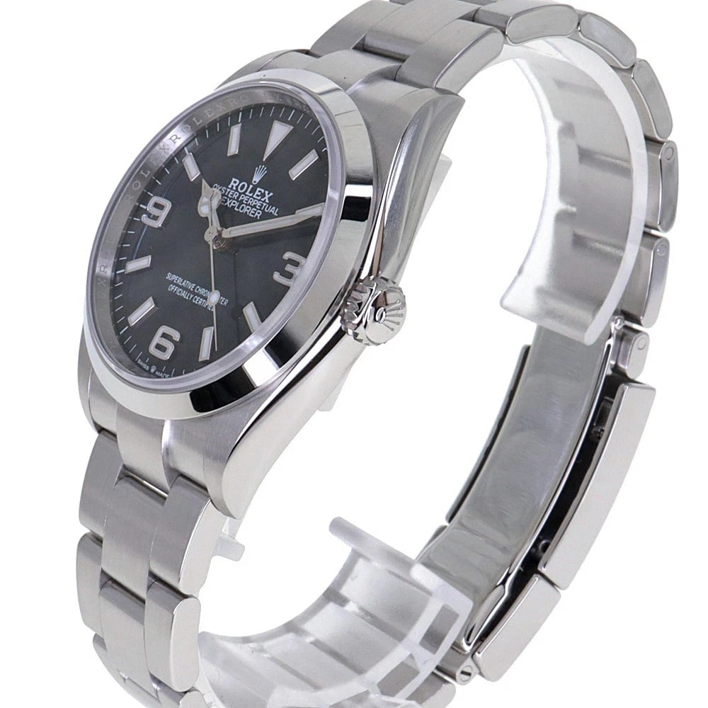 ROLEX EXPLORER BLACK WATCH - 2