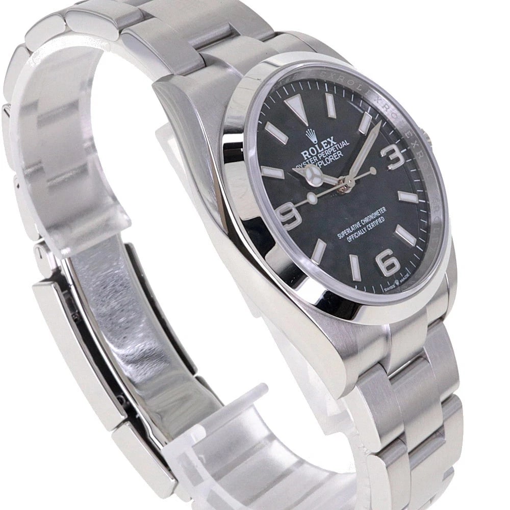 ROLEX EXPLORER BLACK WATCH - 3