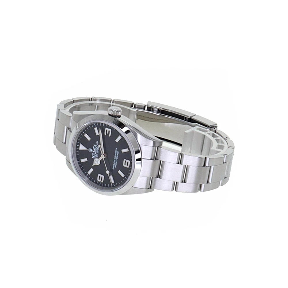 ROLEX EXPLORER BLACK WATCH - 4