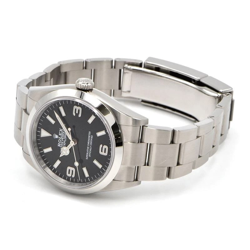 ROLEX EXPLORER BLACK WATCH - 3