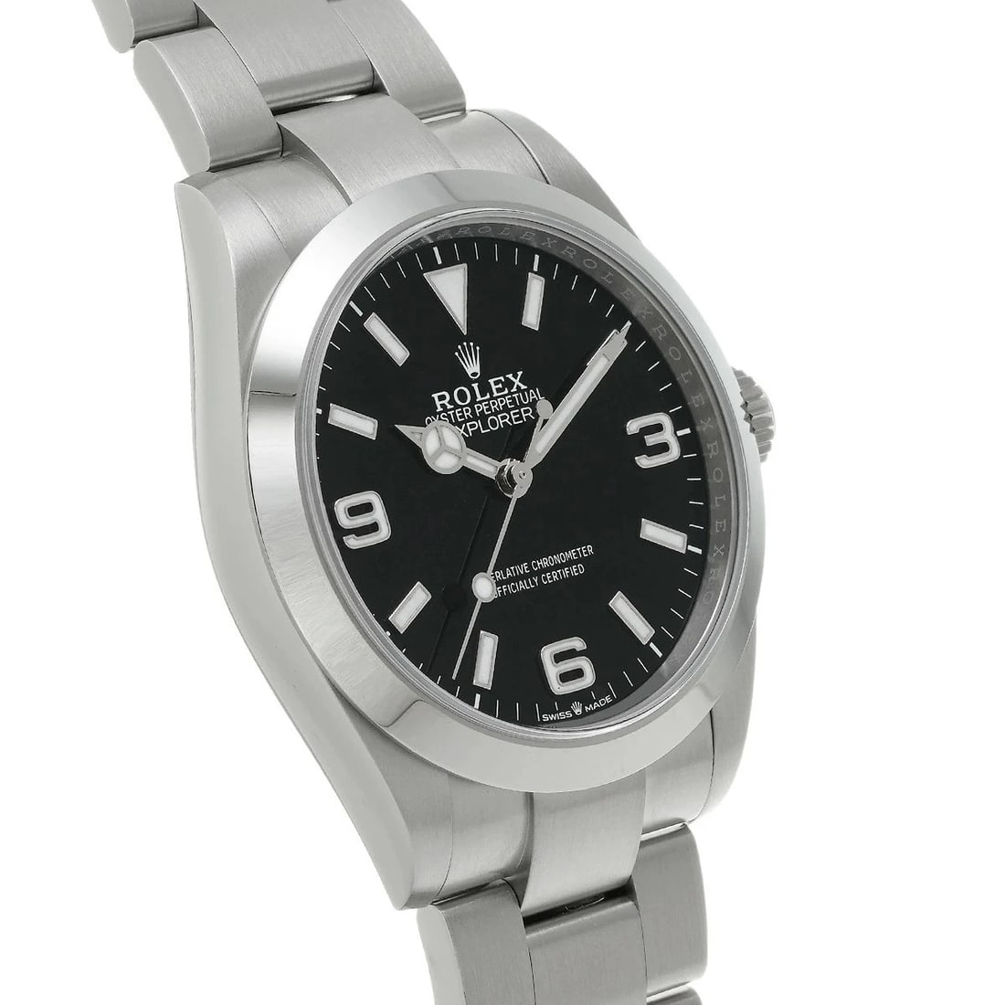 ROLEX EXPLORER BLACK WATCH - 3
