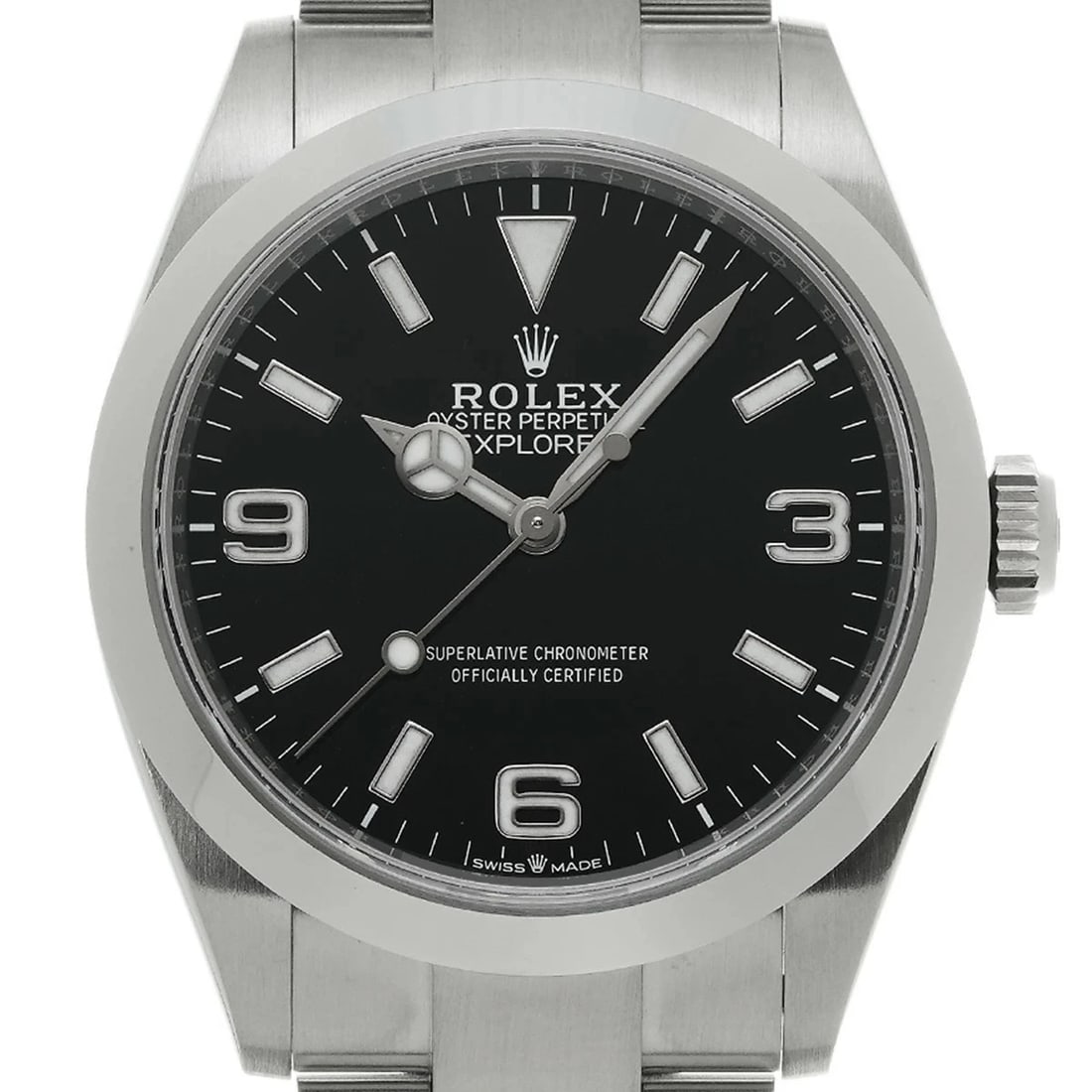 ROLEX EXPLORER BLACK WATCH - 5