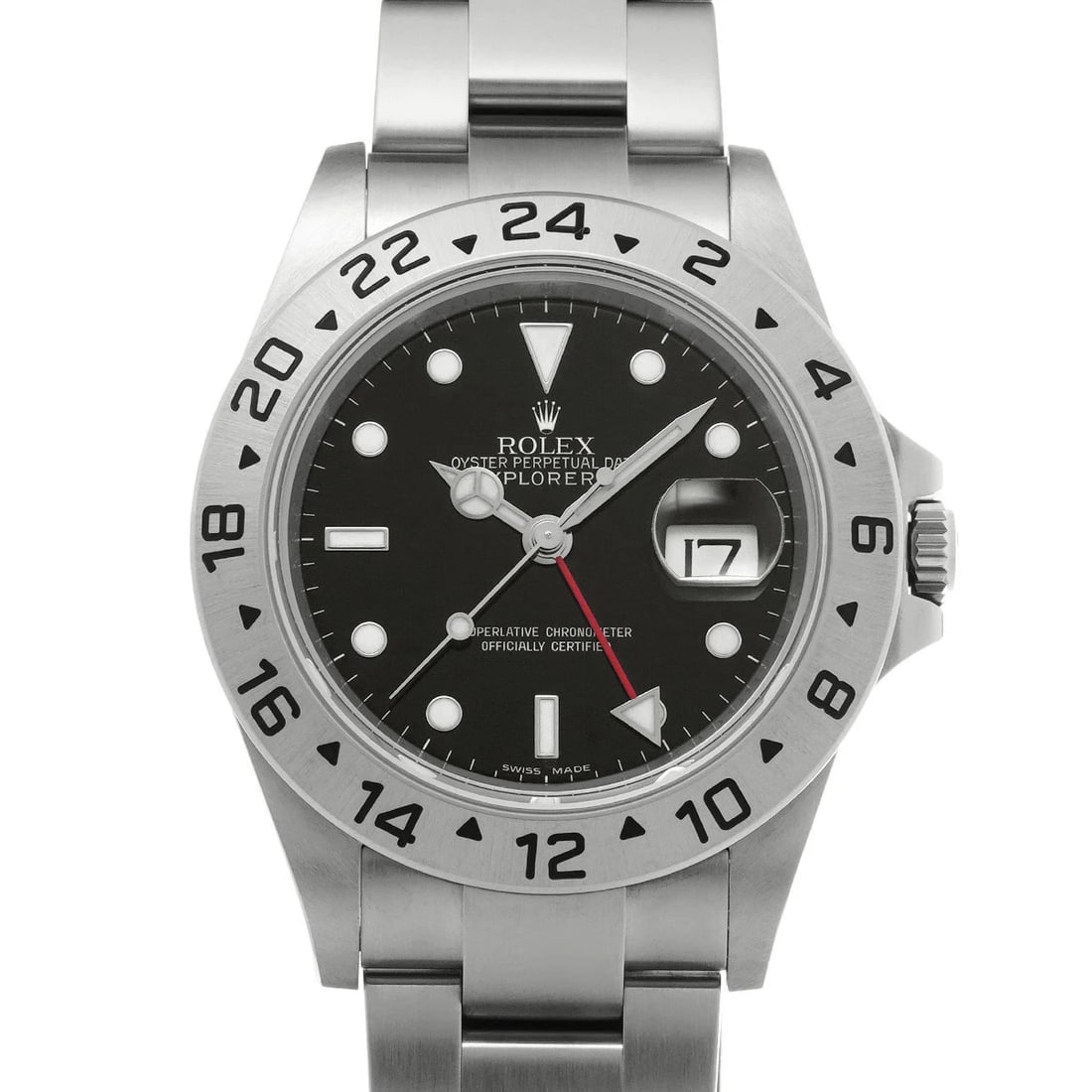 ROLEX EXPLORER BLACK WATCH: ROLEX Explorer Black Watch Brand: ROLEX Type: N/A Material: Band Material Stainless, Case Material Sapphire Crystal Color: Band Color Black Size: Band Size none, Case Size 40×40mm Accessories: N