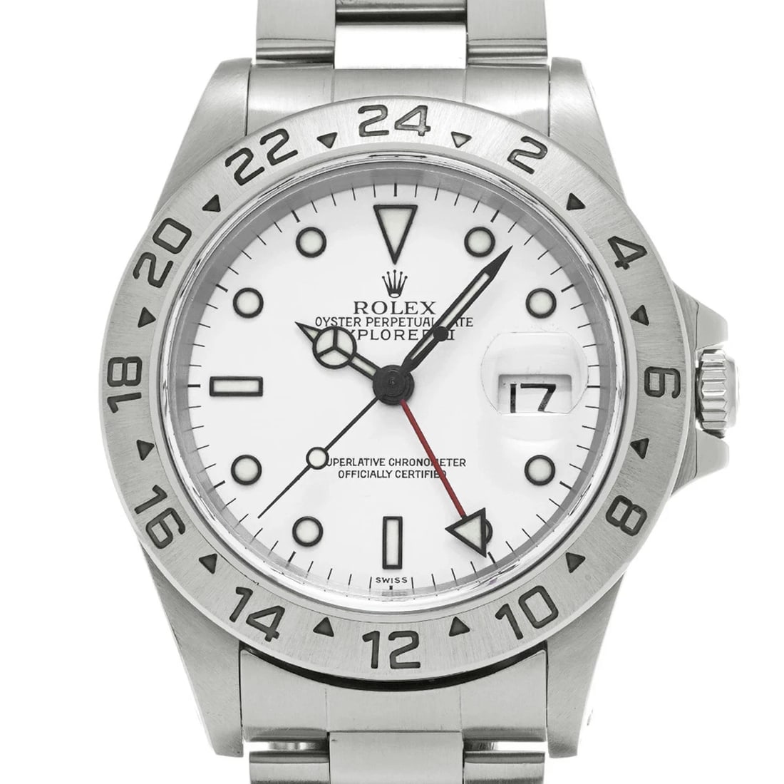 ROLEX EXPLORER WHITE WATCH - 4