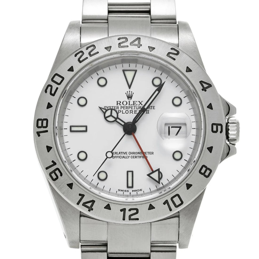 ROLEX EXPLORER WHITE WATCH - 4