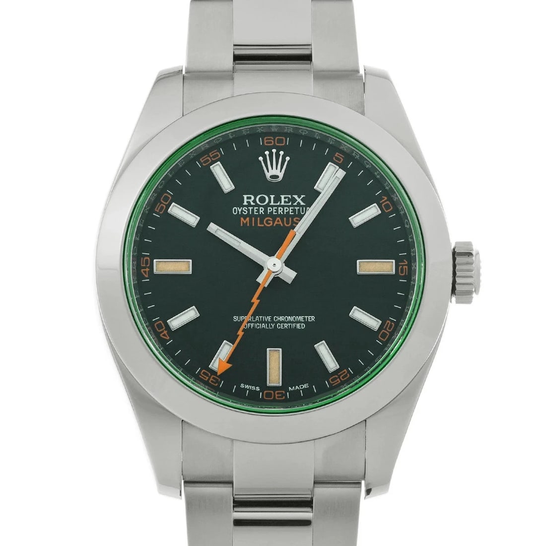 ROLEX MILGAUSS BLACK WATCH (1 of 4)