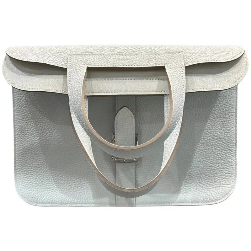 HERMES ARZANE 31 X STAMP WHITE SHW HANDBAG (1 of 12)
