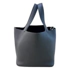 HERMES PICOTIN LOCK MM W STAMP BLACK SHW HANDBAG: Hermes Picotin Lock MM W Stamp Black SHW Handbag Brand: HERMES Type: Handbag Material: Taurillon Clemence Color: Black/SV Hardware Size: W: 22cm / H: 21.5cm / D: 17cm Accessories: None Acc