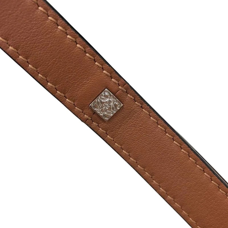 LOEWE HAMMOCK DRAWSTRING MINI BROWN CALF HANDBAG - 9