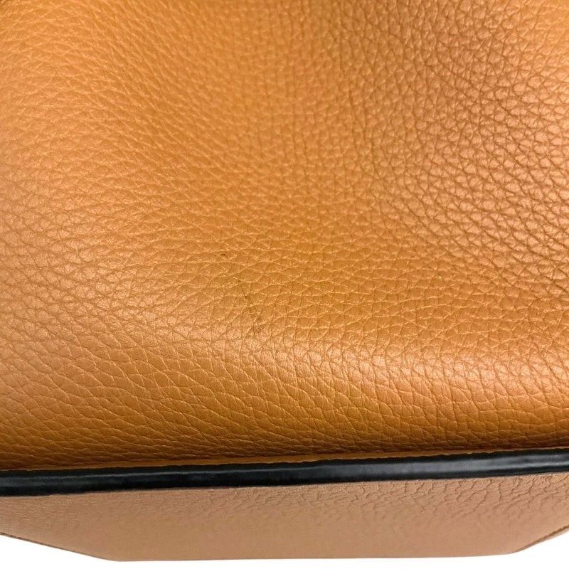 LOEWE HAMMOCK DRAWSTRINGS MINI BROWN HANDBAG - 6