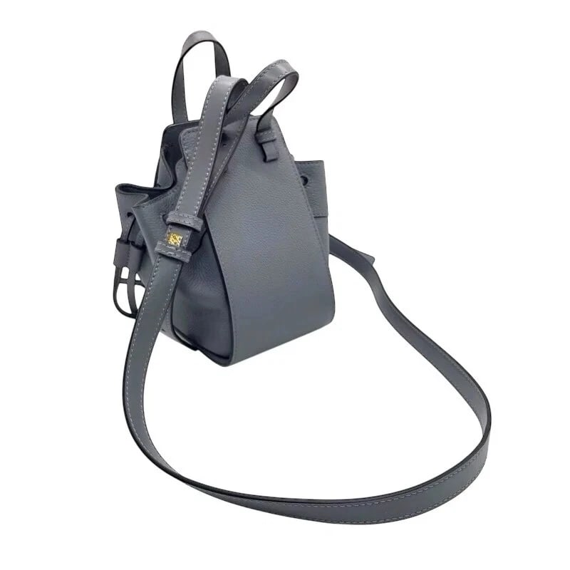 LOEWE HAMMOCK DRAWSTRING MINI HANDBAG - 5