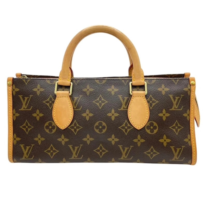 LOUIS VUITTON POPINCOURT BROWN MONOGRAM CANVAS HANDBAG HANDBAG (1 of 9)