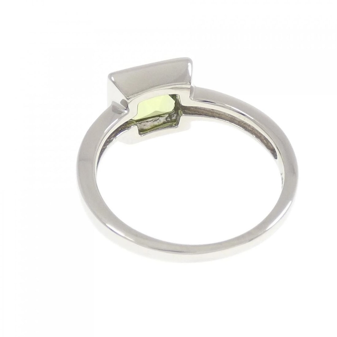 PT900 PERIDOT RING - 3
