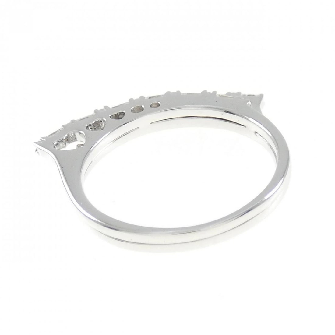 K18WG DIAMOND RING - 3