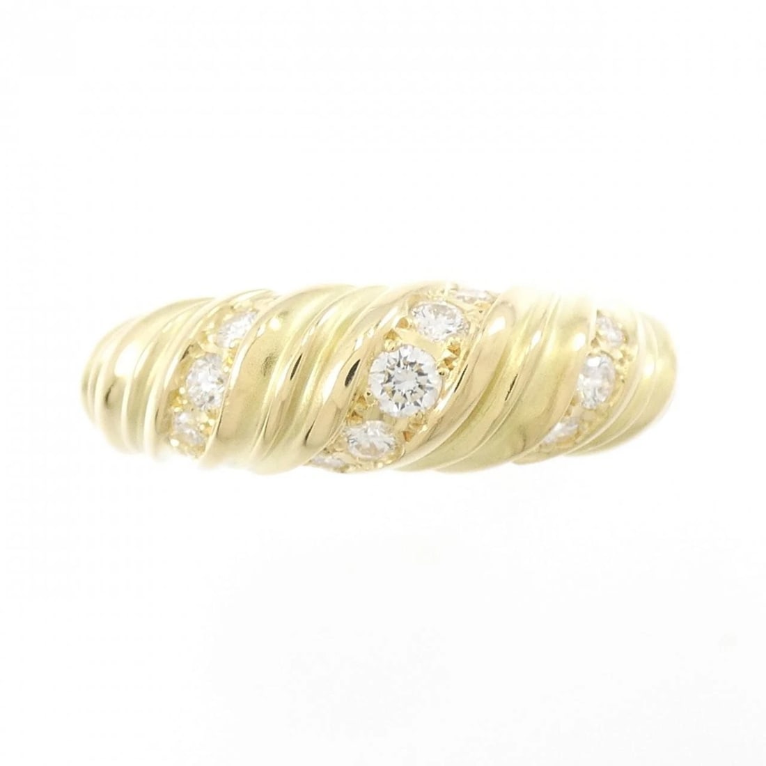 750YG DIAMOND RING - 2