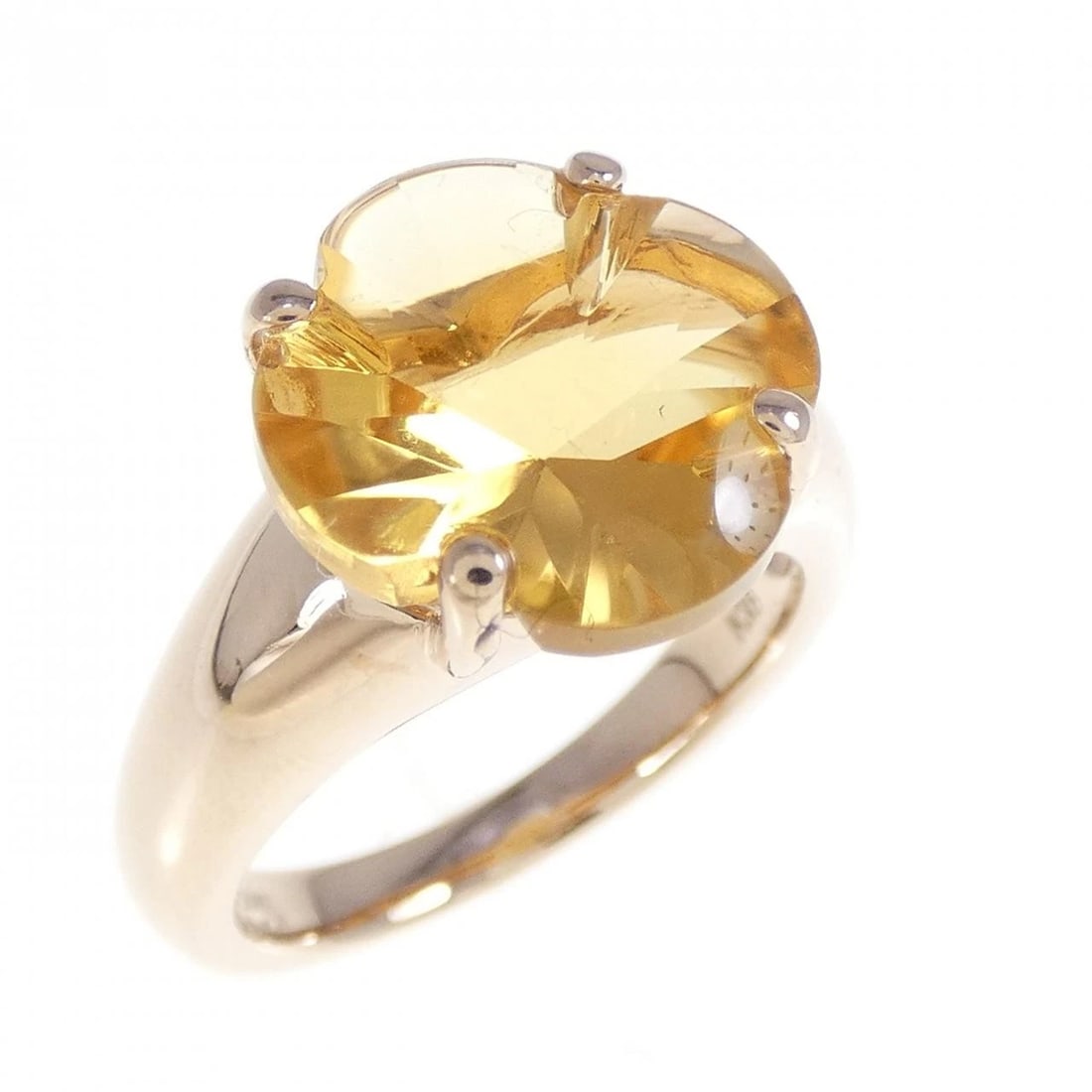 VENDOME CITRINE RING: VENDOME Citrine Ring Brand: VENDOME Type: Ring Material: K18 Pink Gold, Color: Pink Gold Size: 5 (US size) Accessories: None Accessories Notice: When purchasing pre-owned goods, please ref