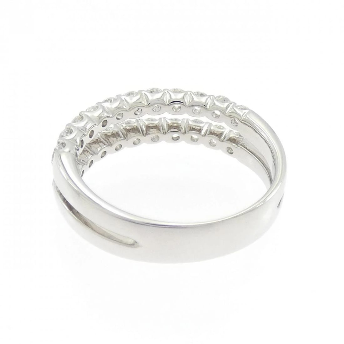 K18WG DIAMOND RING - 3